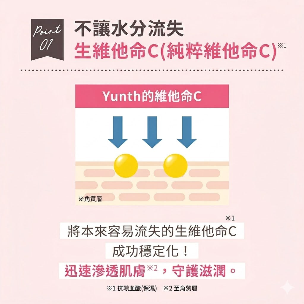 Yunth 日本製 高純度活性維他命C 美白修護面霜 Whitening Cream 30g