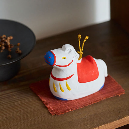 日本干支手作鈴飾｜午（馬）｜招福・開運・家宅平安（日本製）