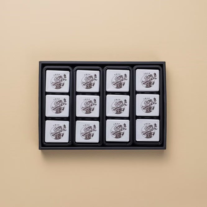 中田屋 傳統口味金鍔餅 昭和經典和式銘菓 和菓子 石川縣金澤名物 12個盒裝