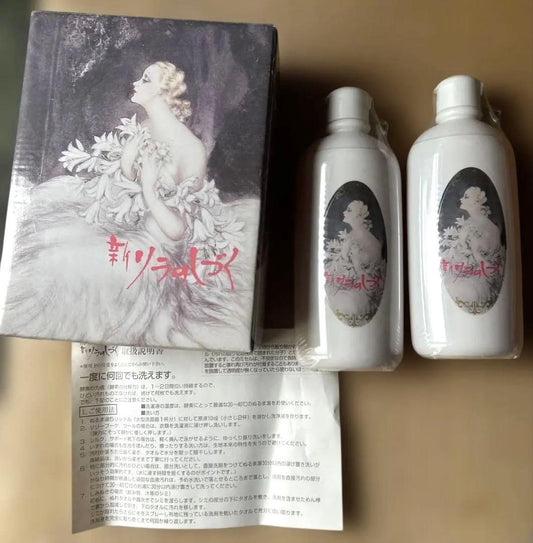 New Lilac Drops Bonvolant Enzyme Liquid Detergent | Made in Japan, LYCRA, Silk & Wool Care 2 Boxes (300ml × 6)