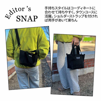 otona MUSE 2026年4月號 封面 長澤正美 附 Coleman 迷你兩用Tote Bag 手提小袋 托特包