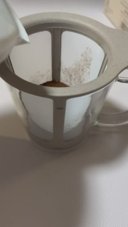 HARIO 日本製 BATON 環保系列 獨享杯單人免濾紙手沖咖啡壺 170ml BT-OCM-01