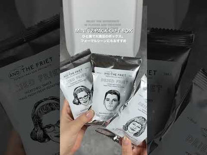AND THE FRIET 頂級比利時薯條餅乾 迷你12包裝禮盒 6款人氣口味