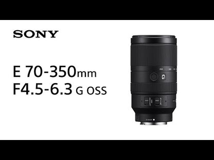 SONY E 70-350mm F4.5-6.3 G OSS for E-mount SEL70350G APS-C 超望遠變焦鏡頭