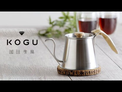 KOGU Two Drip Pot Pro Matte Black 500ml 46888 Made in Japan