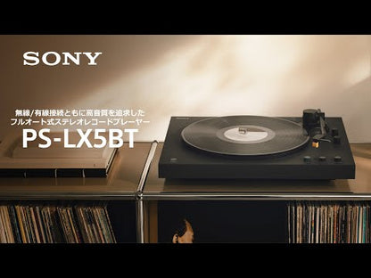SONY PS-LX5BT 日本版 高音質無線藍牙黑膠唱片機 黑膠唱盤 2026型號