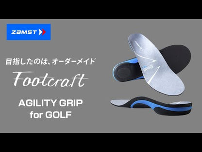 ZAMST Footcraft AGILITY GRIP for GOLF 高爾夫專用型 哥爾夫專業運動鞋墊 支撐足弓