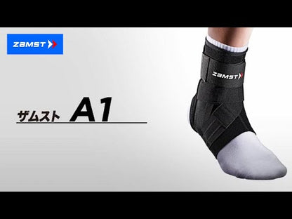 ZAMST A1 Standard Moderate Support Ankle Brace Professional Ankle Support Strap Prevents Inversion