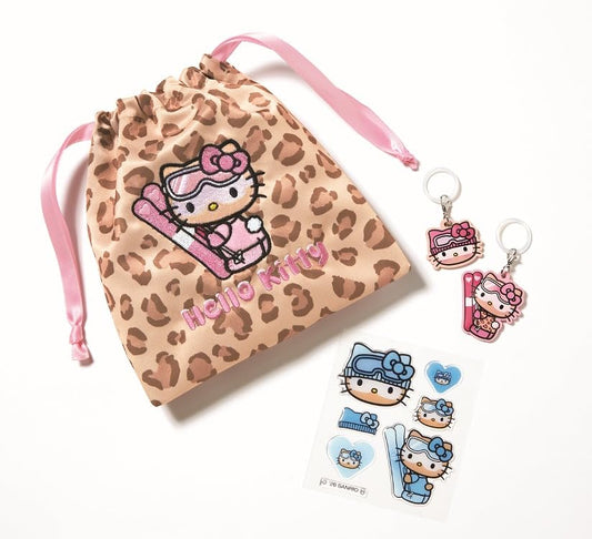 sweet 2026年3月號 封面 浜邊美波 附送 Hello Kitty 雪曬造型 4件套裝